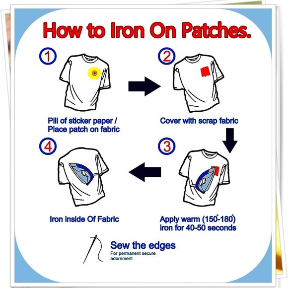 CLASSIC RETRO STYLE MOUSE PATCH IRON ON EMBROIDERED APPLIQUE FABRIC BADGE - Picture 5 of 5